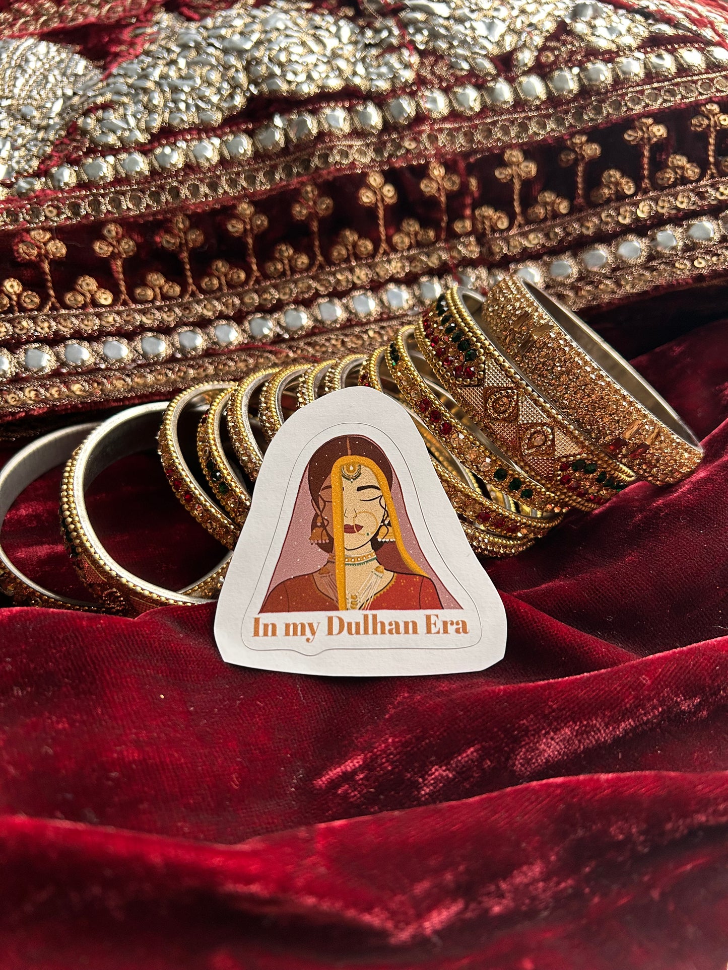 Stickers - In my Dulhan Era Bride to be Desi Bride Shaadi Indian Bride Pakistani Bride