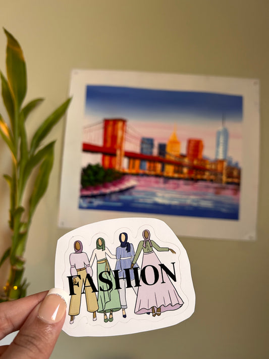 Stickers - Modest Fashion Hijab Runway Vinyl